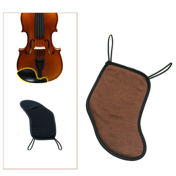 Violin Chin Rest Violin Rest Pad Cover Musical Instrument Accessories, 1/2 1/4 1/8 1/32 Violin Chin Shoulder Pad