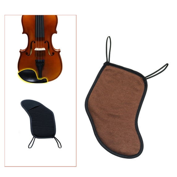 Violin Chin Rest Violin Rest Pad Cover Musical Instrument Accessories, 1/2 1/4 1/8 1/32 Violin Chin Shoulder Pad