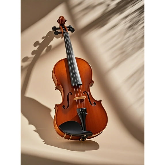 Violin Classical Musical Instruments Diamond Painting DIY Kit 5D Diamond Art Full Round Drill Beads by Number Stitch Handmade Arts and Crafts for Living Room Home Wall Decor 12x16 inch / 30x40cm