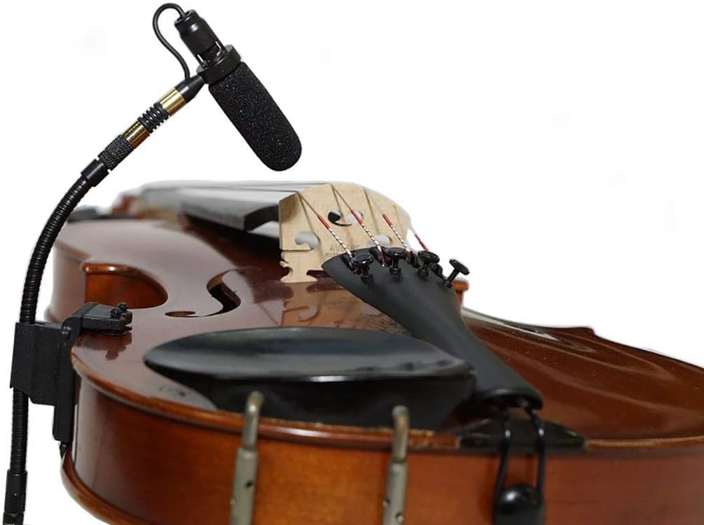 Violin ClipOn Musical Instrument Microphone For AKG Wireless