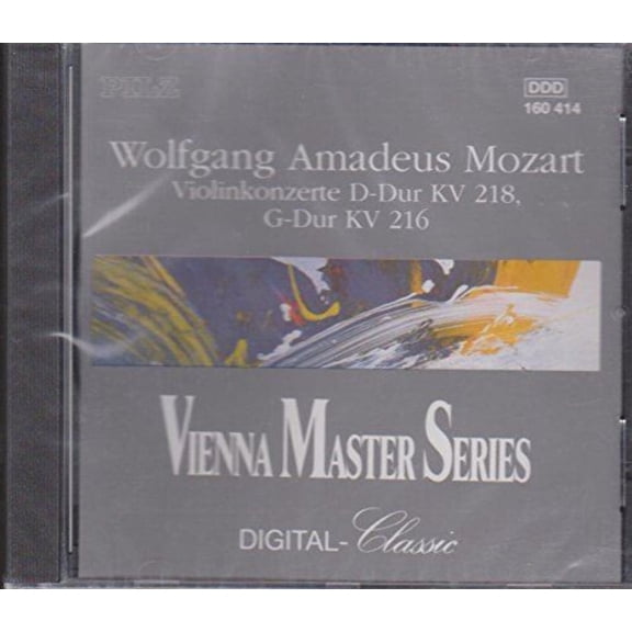 Violin Concerti in D G Major [Audio CD] Mozart; Pervomasiky; Lizzio and Mfo