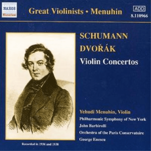 Violin Concertos (Menuhin) Robert Schumann (CD)