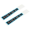 thumbnail image 1 of Violin Finger Guide Violin Fingerboard Stickers Fretboard Guide Black for 1/8 Violins Practice Beginners, 2 Pack, 1 of 6