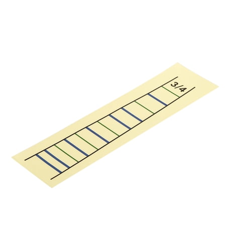 Violin Finger Position Markers Stickers Violin Fret Guide Scale Indicator Markers 3/4 Yellow