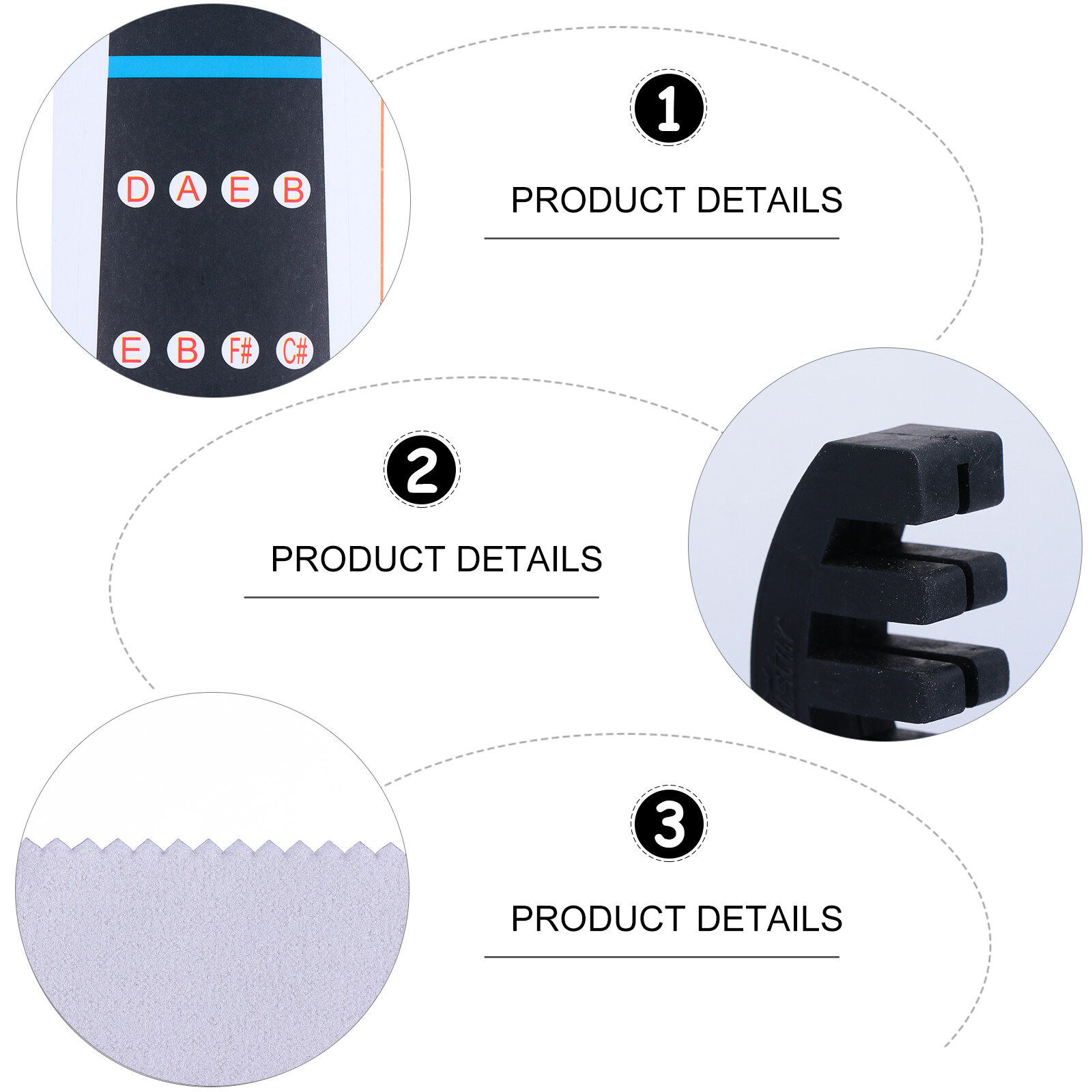 Violin Fingerboard Finger Chart Guide Guide Size Fretboard Full Sticker