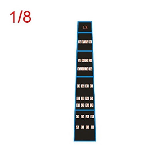 Violin Fingerboard Marker Beginners Guide Sticker- Full size 4/4 3/4 1/4 1/2 1/8
