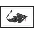 thumbnail image 1 of "Violin Fish" Framed Painting Print, 1 of 4