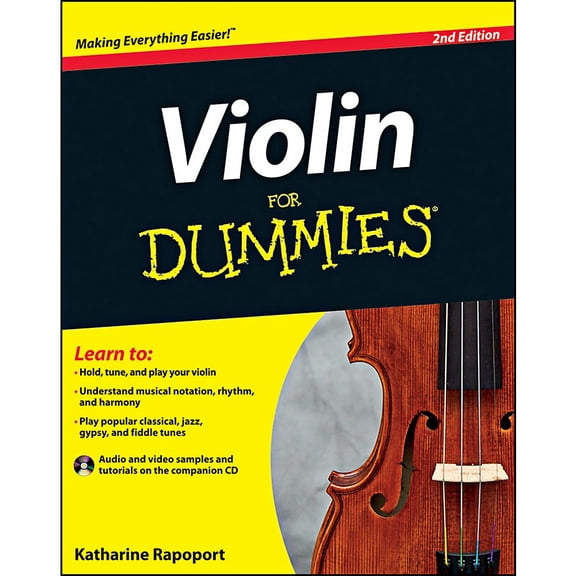 Pre-Owned Violin For Dummies (Paperback) by Katharine Rapoport