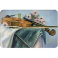 thumbnail image 1 of Violin Indoor Doormat Bath Rugs Non Slip Front Door Mat Floor Mats for Bathroom Bedroom Living Room Entrance Rugs Decor Accessories 20x32 Inch, 1 of 5