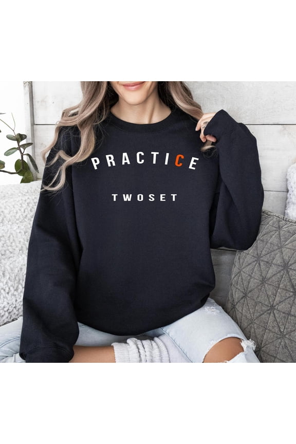 Violin Merch Practice Twoset, Sweatshirt, ANANDHIS