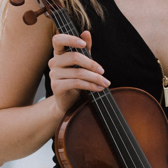 Violin Scale Sticker Black Finger Position Labels for String Instrument Practice