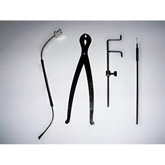 Violin Set of Sound Post Tools S Setter, Scissor Setter, Gauge, And Sound Post Retrieve VWWS