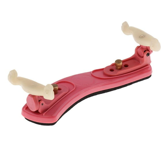 Violin Shoulder Shoulder Pad Rest Musical Instrument /8 - Red, 1-4 1-8