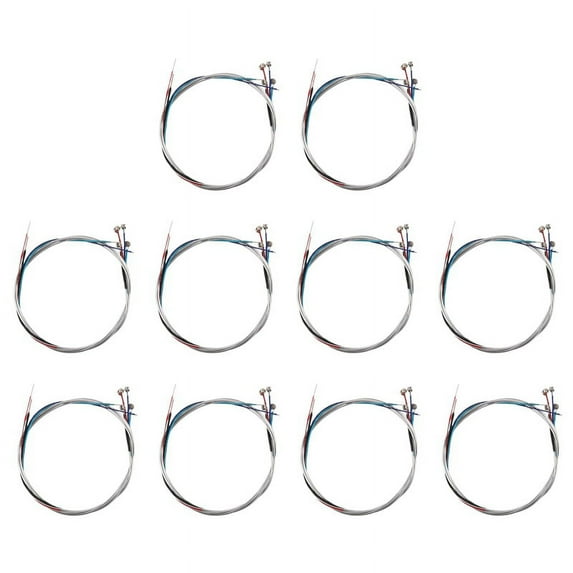 Violin String V68 10 Set Violin Strings 40 Pieces E A D G for 1/8 1/4 1/2 3/4 4/4 Common Size Stringed Instruments,40* Violin Strings,Colorful