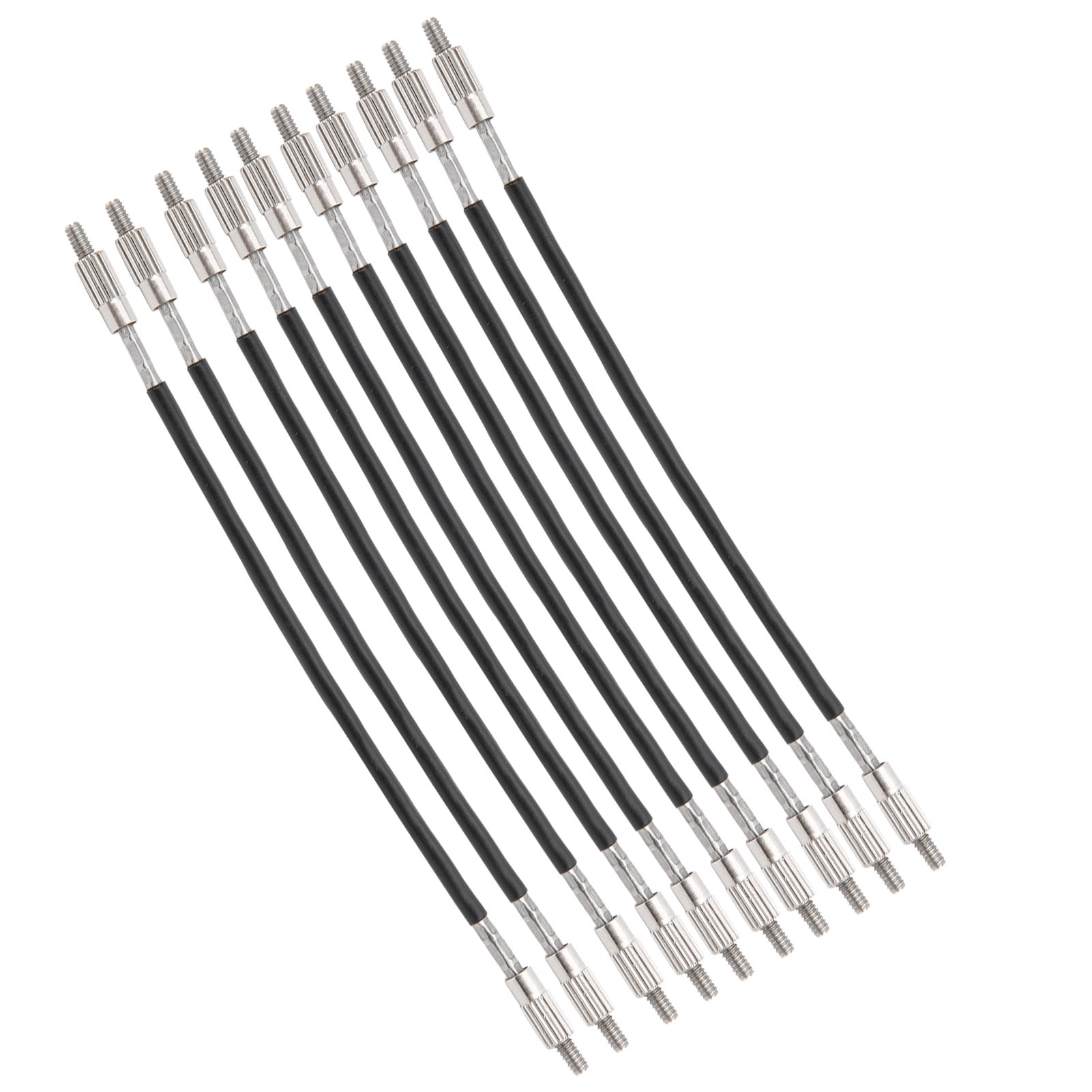 Violin Tailcord 10Pcs 4/43/4 Violin Tail Rope Steel Wire Tailpiece Gut