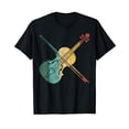 thumbnail image 1 of Violin Violinist Retro Vintage T-Shirt, 1 of 5