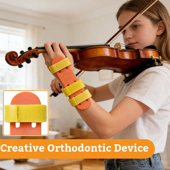 Violin Wrist Corrector, Universal Hand Posture Trainer for Beginners and Student, Violin Practice Aid for Proper Technique Office&Craft&Stationery