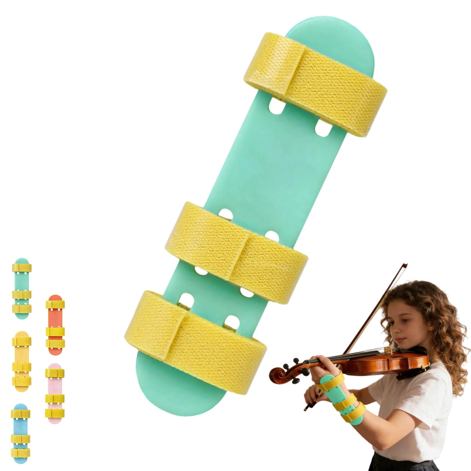 Violin Wrist Practice Aid, Adjustable Corrector for Students and Beginners, Breathable Violin Wrist Assistant, Straight Wrist Trainer for Violin Students Music Lessons Orchestra