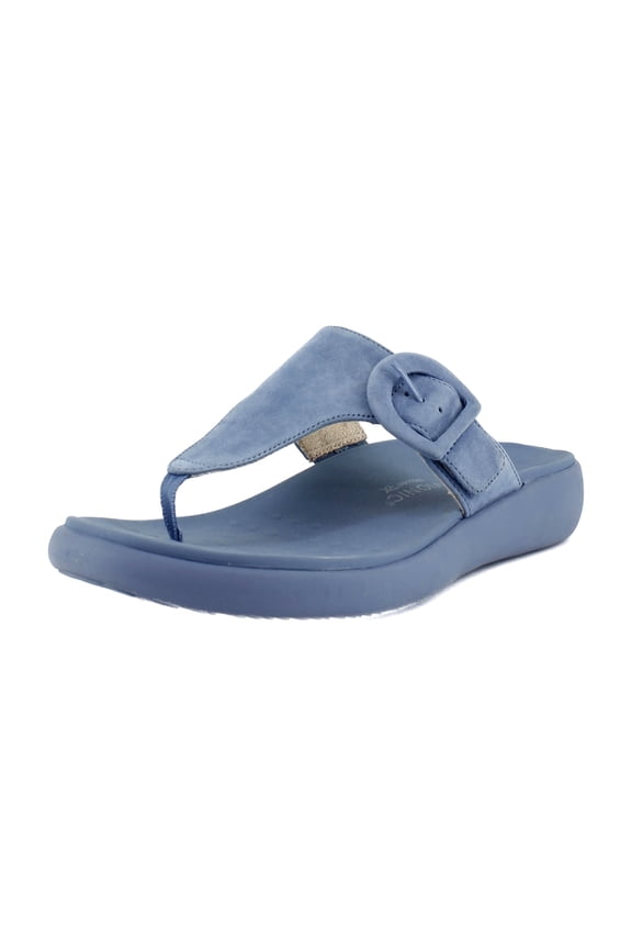 Activate Rx Women's Sandals Captains Blue Suede Size 6.5 W