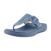 Vionic Activate Rx Womens Sandals Captains Blue Suede Size 6.5 W