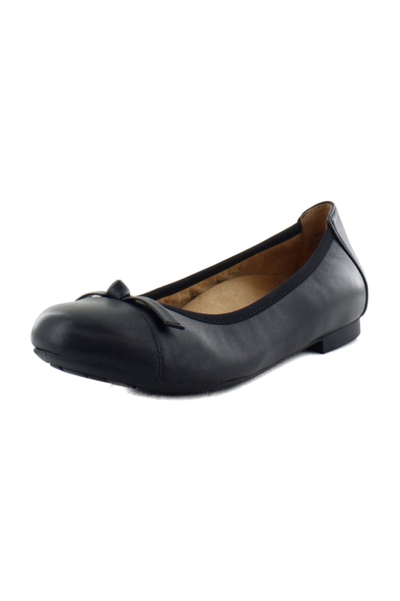 Amorie Women's Flats Black Leather Size 5 W