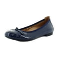 thumbnail image 1 of Vionic Amorie Women's Flats Navy Crinkle Patent Size 11 N, 1 of 8