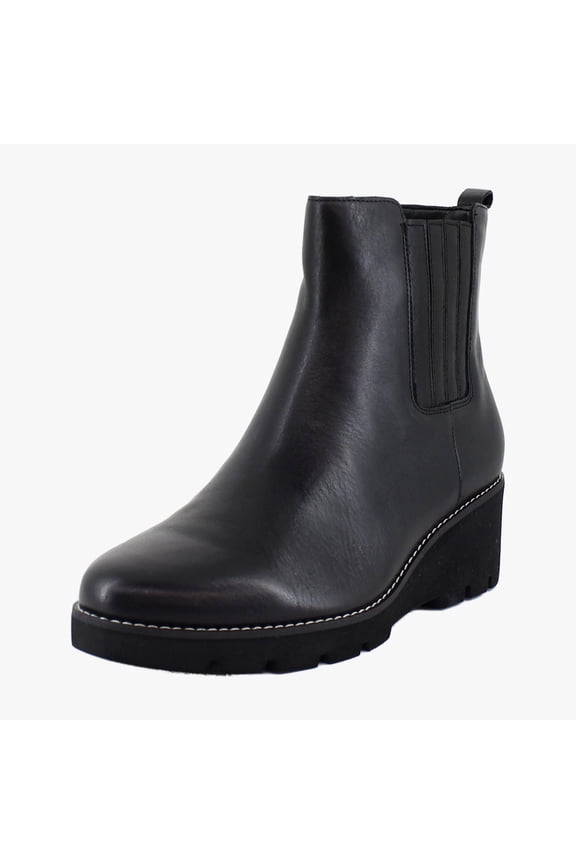 Aria Women's Boots Black Leather Size 10 W