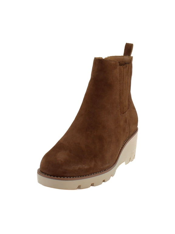 Aria Women's Boots Hazelnut Brown Waxed Suede Size 12 M