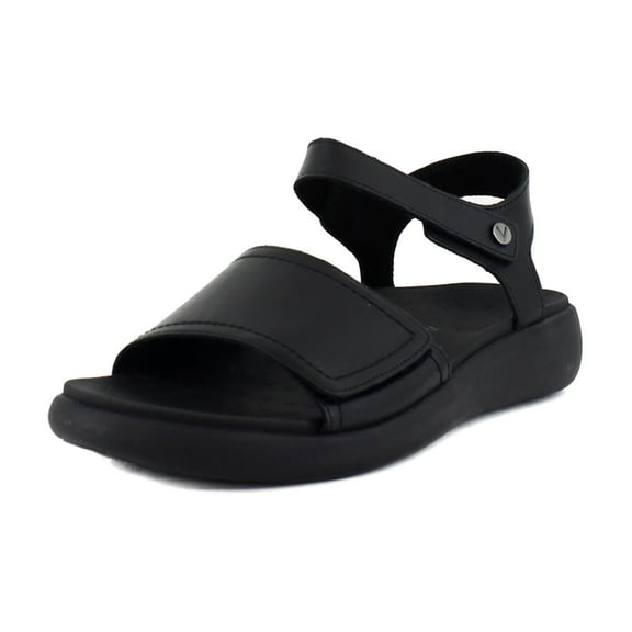 Vionic Awaken Women's Sandals Black Leather Size 9.5 M