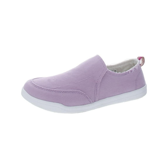 Vionic Beach Womens Malibu Canvas Lifestyle Slip-On Sneakers