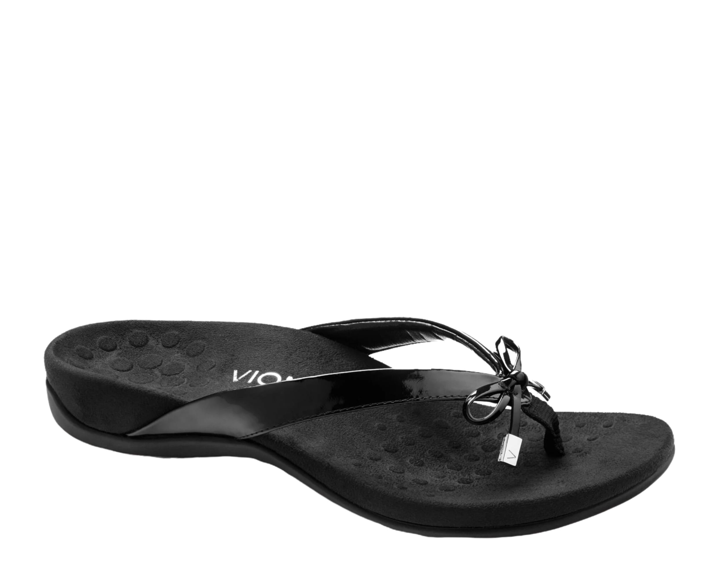 Vionic Bella Vionic Bella Bow Accent Thong Sandal (Women's) - Walmart.com