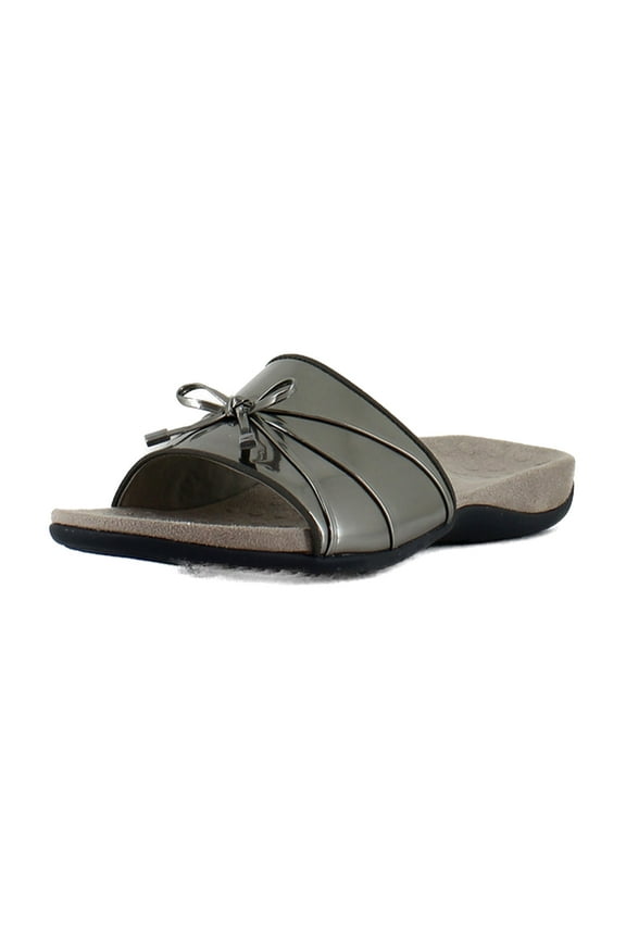 Bella Slide Women's Sandals Pewter Size 13 M