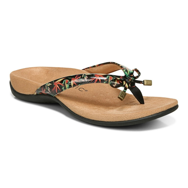 Vionic Bella Women s Orthotic Thong Sandals Walmart