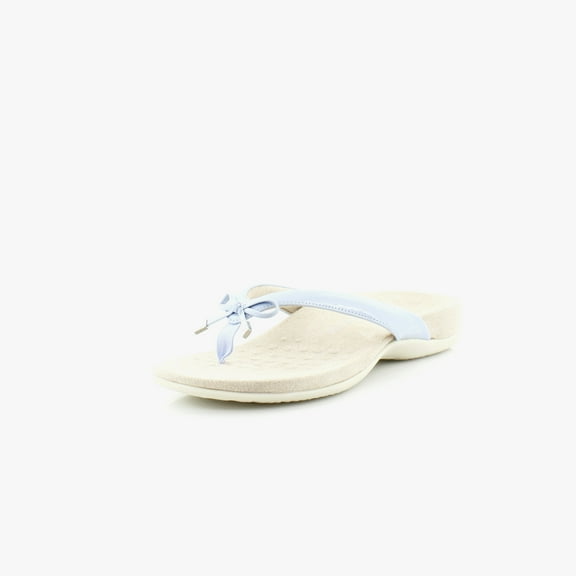 Vionic Women's Rest Bella Skyway Patent Toe Post Sandal 5W