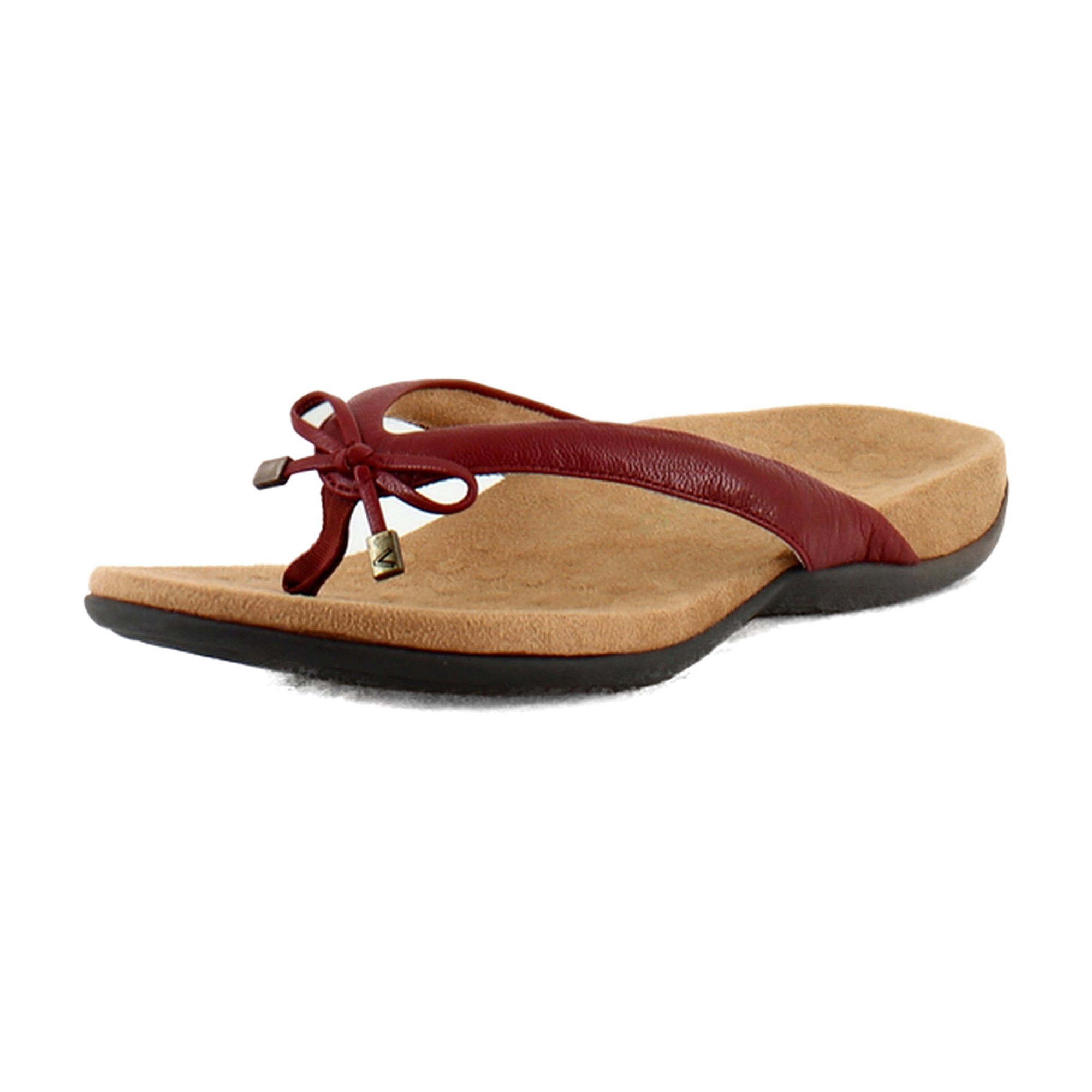 Vionic Bella Vionic Bella Women's Sandals Syrah Leather Size 13 M - Walmart.com