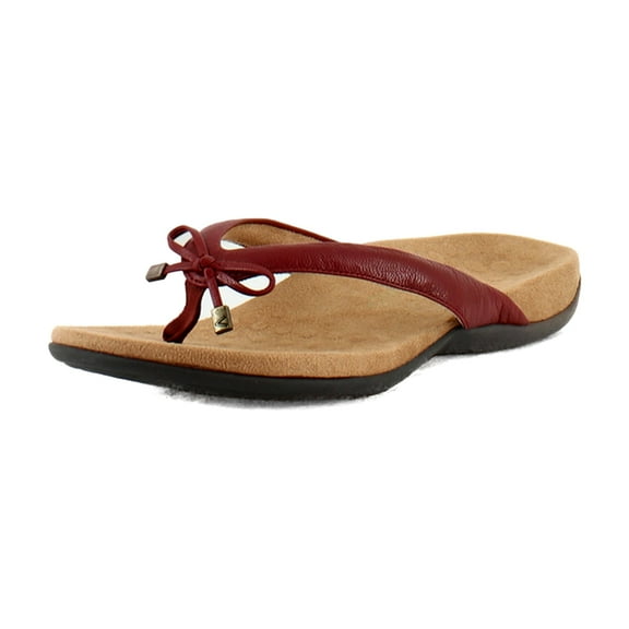 Vionic Bella Women's Sandals Syrah Leather Size 13 M