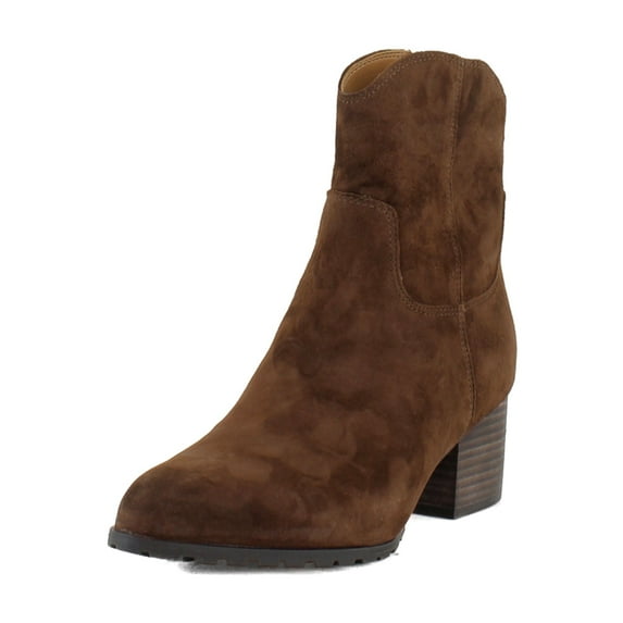 Vionic Bishop Women's Boots Dark Brown Waxy Suede Size 7.5 M