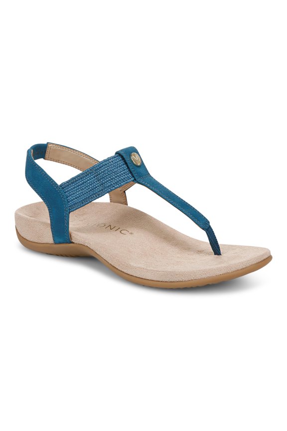 Women's Brea Ankle Straps Heeled Sandal Celestial Teal Nubuck 7.5M