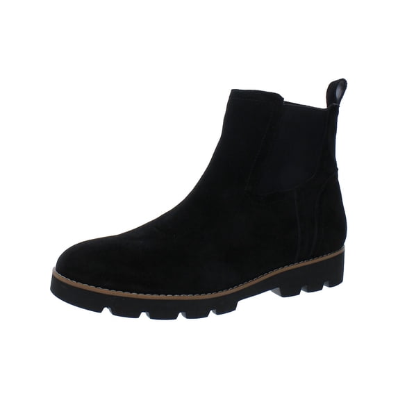 Vionic Womens Brighton Water Repellent Suede Chelsea Boots