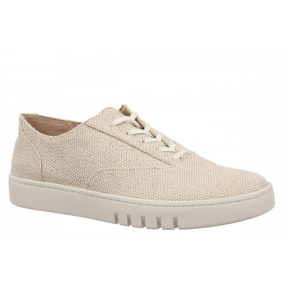 Vionic Callie Women's Fashion Sneakers Natural Linen Canvas Size 6 M