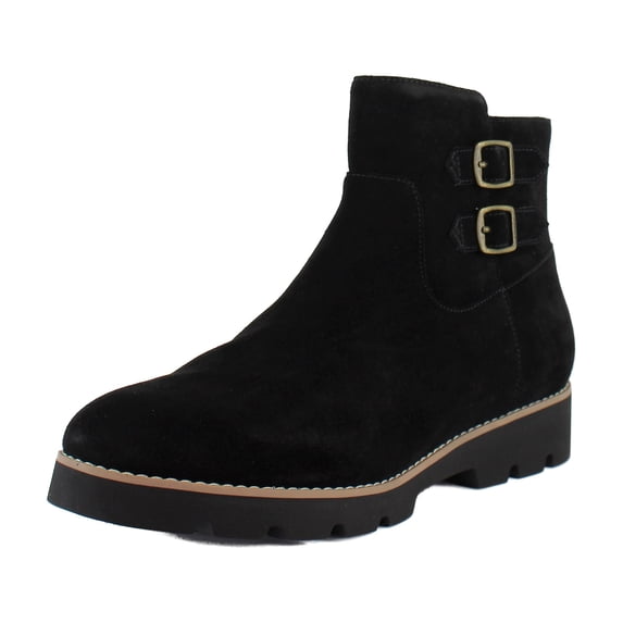 Vionic Carissa Women's Boots Black Suede Leather Size 6 M