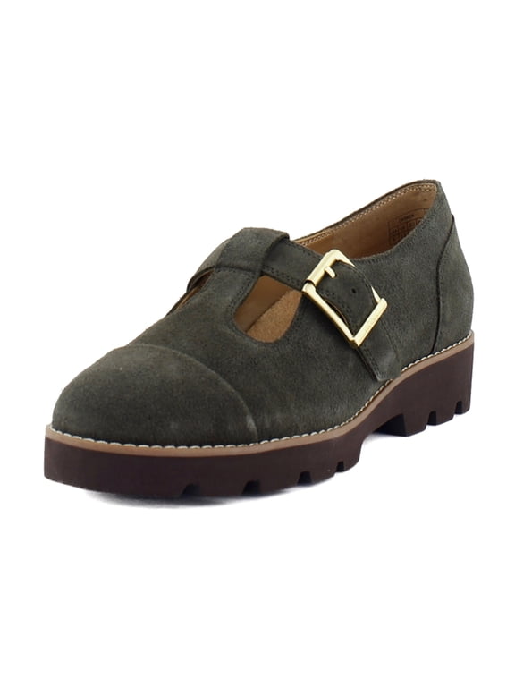 Carmen Women's Loafers & Slip-Ons Dark Khaki Suede Size 12 M