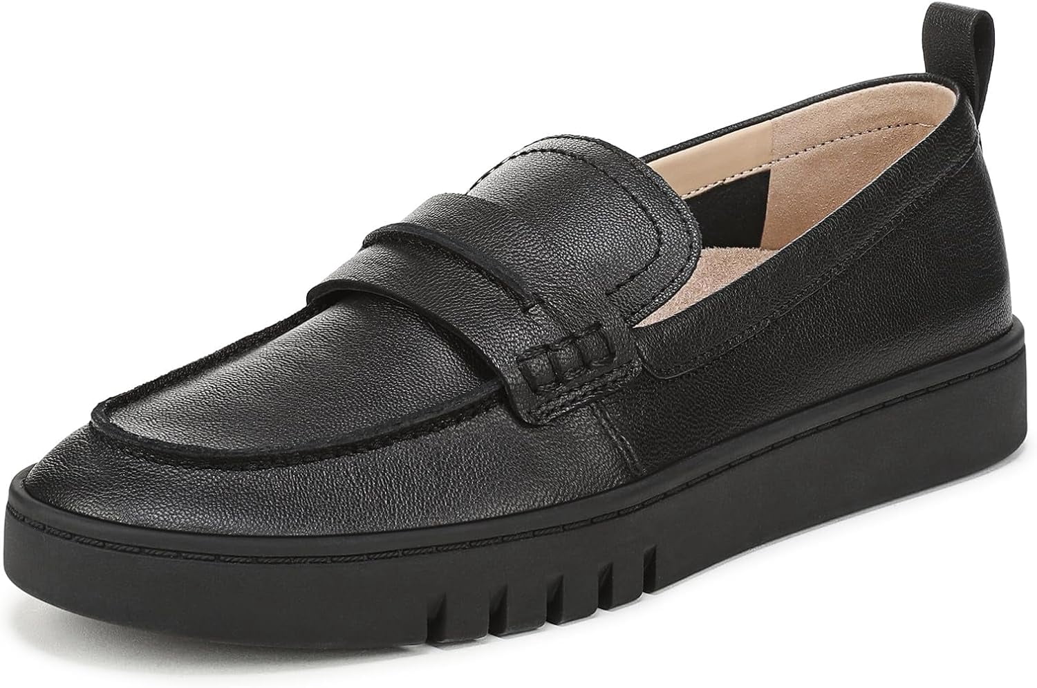 Vionic Men Snyder Penny Loafer 8M Black Leather Dress Shoe Classic Office Career Florsheim Men main image 4