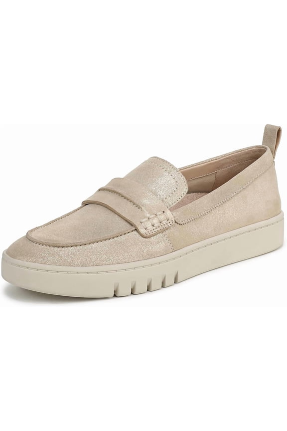 Chantel Penny Slip-On Loafer Gold 8M