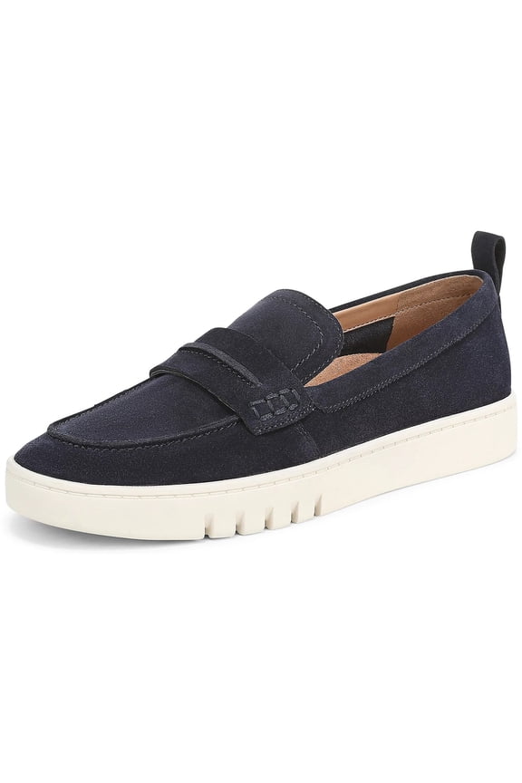 Chantel Penny Slip-On Loafer Navy 8W