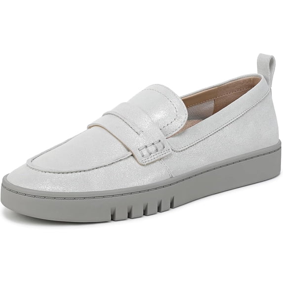 Vionic Chantel Penny Slip-On Loafer Silver 11M