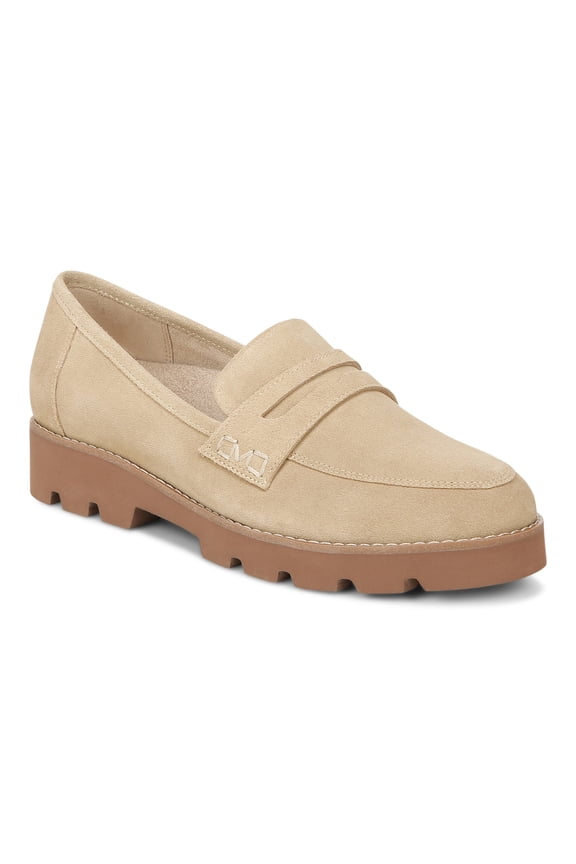 Cheryl II Women's Loafers & Slip-Ons Beige Suede Size 7 W