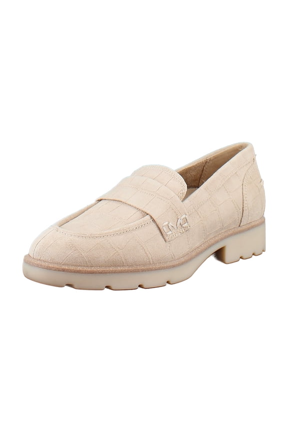 Cleo Loafer Women's Loafers & Slip-Ons Lucid Beige Crocco Size 6 W
