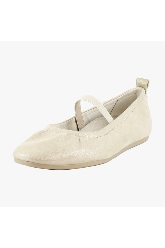 Colette Women's Flats Gold Leather Size 12 W