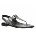 thumbnail image 1 of Vionic Women's Cora Toe Post Slingback Sandal Pewter Metallic 11W, 1 of 6